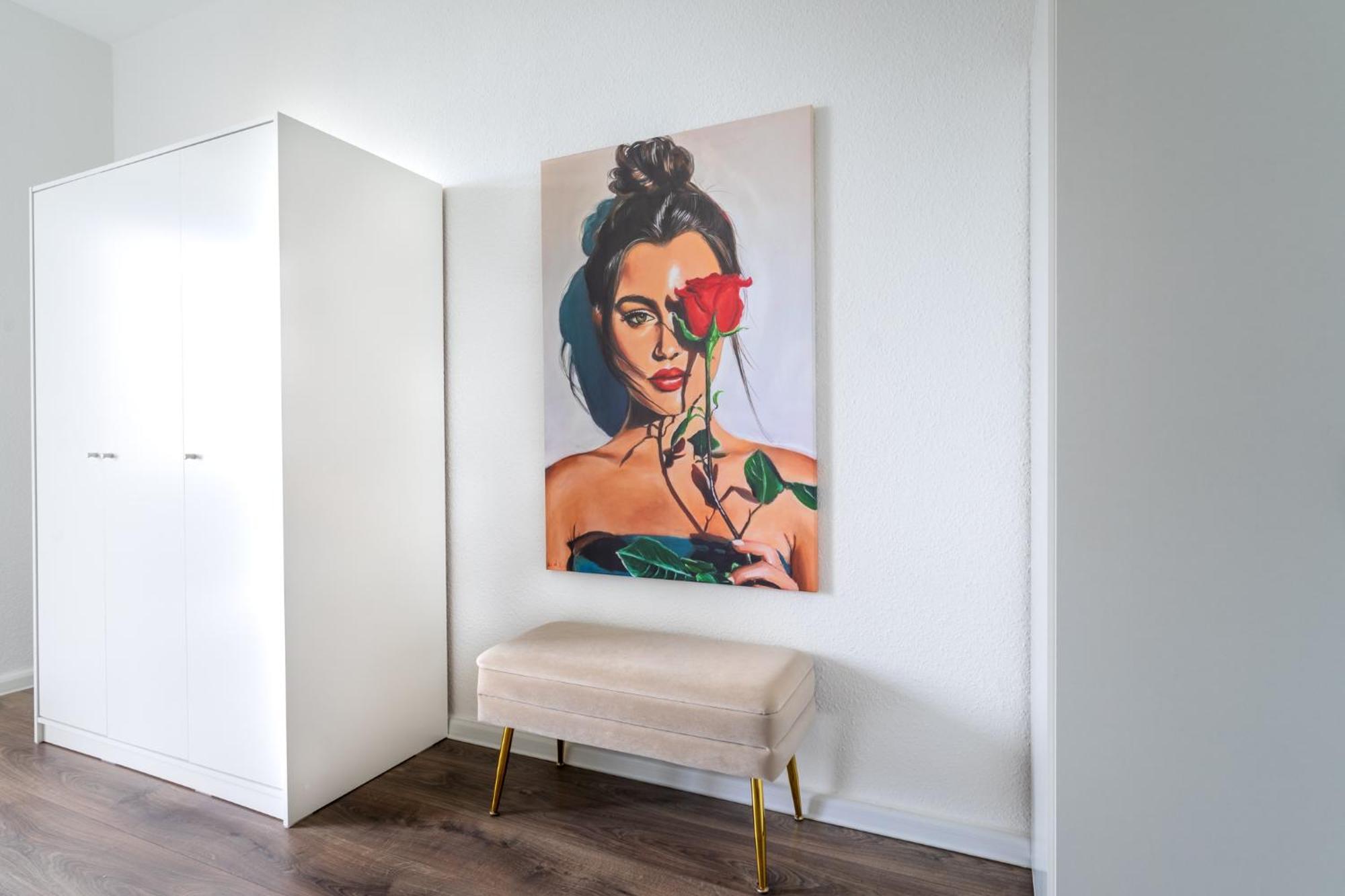Apartment Ruesuite Iv - Messe I King Size Bed I 75 Zoll Tv Essen